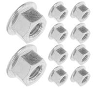 Alasum Kit de 15 Écrous de Guide-chaîne pour Tronçonneuse Hu530015917, Adaptateur pour Écrou à Sertir Compatible Perceuse sans Fil, Pièces de Rechange Solide pour Réparation de Barre