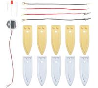 Alasum Kit De Batterie à Fruits Réutilisable pour Garçon Et Filles Expérience Scientifique DIY sur Piles à Fruits pour École Et Maison