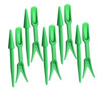 Alasum Kit de Jardinière 10 Pièces Outils de Jardinage pour Plantation Désherbage et Semis Outils de Perforation pour Plantes et Bonsai Accessoires de Jardinage Pratiques
