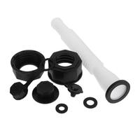 Alasum Kit de Remplacement Anti-dérapant pour Bec Verseur de Bidon de Gaz, Bouchon Fileté en PE Blanc, Raccord Étanche, Accessoire pour Tuyau D’Alimentation Gaz, Cuisine Extérieure