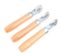 Alasum Kit de Réparation de Pneus 3pcs Rouleaux de Compactage en Métal et Bois, Protection Optimale et Étanchéité pour Pneus de Voiture