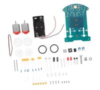 Alasum Kit Voiture Intelligente à Suivre Ligne pour Garçon Fille Projet DIY Soudure Moteur Éducatif Stem Voiture Robot Automatique pour Apprentissage Électronique