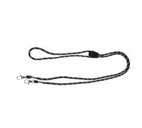 Alasum Laisse Ajustable Noire 150 Cm pour Moufles de Ski - Sangle Anti-Perte Résistante Clips - Accessoire de Sport d'hiver pour Ski, Snowboard et Activités Plein Air