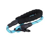 Alasum Laisse de Dressage pour Chien 60 Cm en Nylon Poignée Protectrice en Caoutchouc, Robuste et Réfléchissante, pour Promenade et Jogging