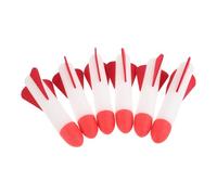 Alasum Lance-roquettes D'extérieur à Commande au Pied pour Garçon et Filles, 6 Fusées en Mousse avec Effets Lumineux, Éducatif Stem pour Jeux en Plein Air Garçon Fille, Lanceur de Fusée