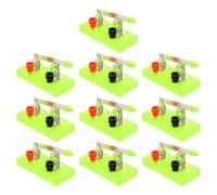 Alasum Lot de 10 Interrupteurs Unipolaires Spst Miniatures pour Équipement Dexpérimentation Électronique Scolaire Circuit Électrique Enfant Bricolage Scientifique
