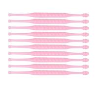 Alasum Lot de 10 Oreille en Plastique Ergonomiques Massage Auditif, Design Moderne et Léger, pour Voyage et Usage Humain ou Animal