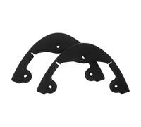 Alasum Lot de 2 Bandes de Protection de Pare-Chocs pour Snowboard et Skateboard, Bandes Anti-Collision Incurvées, Protection de Nez Bord, Accessoire Résistant pour Sports de