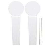 Alasum Lot de 2 Cadrans Solaires Scientifiques en Plastique, Modèle Éducatif à Assembler, Horloge Solaire Ancienne pour Décoration Intérieure et Apprentissage des Sciences, Pédagogique