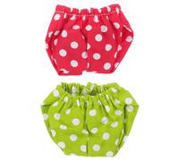 Alasum Lot de 2 Couches Lavables pour Petits Animaux M Couches Anti-fuites Imperméables en Coton pour Écureuils et Cochons D’Inde, Doublures Réutilisables Absorbantes pour Cage,