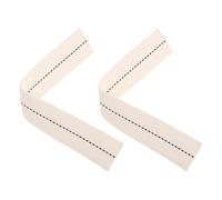 Alasum Lot de 2 Mèches en Coton Naturel pour Lampe à Pétrole, Largeur 3,7 Cm X 22 Cm, Recharge pour Lanterne D'extérieur et Lampe à Huile Vintage, Mèche de Remplacement pour