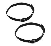 Alasum Lot de 2 Sangles D’Éperons Réglables en Polyester Stable Ceinture D’Équitation Western pour Bottes de Cowboy Protection Peau Cheval Équipement Polyvalent pour Entraînement et