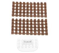 Alasum Lot de 2 Sets de Sets de Ensembles de Tampons en Abs pour Argile Soi-même, Numéro et Lettres, Design Compact et Facile à Transporter pour Activités de Modelage à Couleur Aléatoire