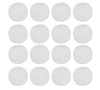 Alasum Lot de 20 coussinets d'allaitement réutilisables en coton pour femmes - Coussinets d'allaitement blancs lavables de 12 cm - Absorbants et anti-fuites pour le recueil du lait