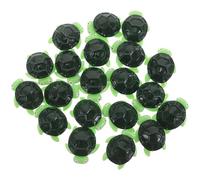 Alasum Lot de 20 Mini Figurines Tortues Marines en Résine Décorations pour Aquarium et Terrarium Modèles Miniatures D’Animaux Marins pour Micro-Paysage Ornement Tortue Marine Solide