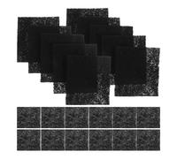 Alasum Lot de 21 Filtres à Charbon Actif pour Litière de Chat, Recharge Désodorisante, Compatible Bac à Litière Fermé, Élimination des Odeurs, Accessoires pour Animaux de Compagnie, Noir