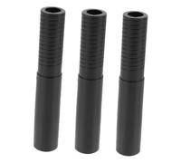 Alasum Lot de 3 Rallonges de Manche pour Club de Golf 88 MM Tiges D’Extension Noires Compatibles Putter et Driver Accessoires Légers pour Amélioration Prise en Main Contrôle sur