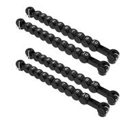 Alasum Lot de 4 Compteurs de Score pour Foot Accessoires de Remplacement Noirs Mécanisme Précis Compatibles Tables de Football de Table pour Entre Amis et Famille