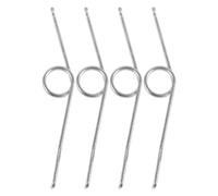 Alasum Lot de 4 Ressorts de Torsion en Acier pour Sécateurs de Précision, Accessoires de Rechange pour Cisaille de Jardin, Ressorts de Coupe Robustes 1,8 X 15,6 Cm, Adaptés pour
