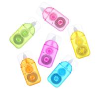 Alasum Lot de 6 Gommes à Ruban Adhésif en As et Gomme, Rubans Correcteurs Simples à Utiliser pour Couvrir Efficacement les Erreurs, pour Bureau et Étudiants