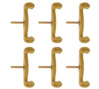 Alasum Lot de 6 Pieds D’épaulière Antidérapants en Caoutchouc pour Violons 1/2-3/4-4/4 Coussinet Mousse Ergonomique, Accessoires de Remplacement pour Violonistes Débutants et