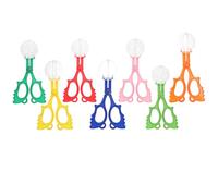 Alasum Lot de 7 Pinces à Ciseaux en Plastique pour Garçon et Filles, Attrape-Insectes D’extérieur, Kit D’Outils Pratique pour Éveil Sensoriel et Jeux en Plein Air, Adapté aux Tout-Petits