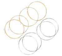 Alasum Lot de 8 Cordes de Remplacement pour Mandoline 8 Cordes en Acier Accessoires pour Mandoline Adaptées à la Plupart des Modèles Son Brillant et Sustain Prolongé