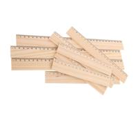 Alasum Lot de 9 Règles en Bois Multifonctions, Graduées en Centimètres, Faciles à Ranger et Résistantes, pour Artistes et Ingénieurs en Dessin et Mesure