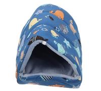 Alasum Maison pour Hamster Nid Douillet Chaud en Coton Épais, Grotte Confortable Taille l 15x15 Cm, Accessoire Hiver pour Petit Animal De Compagnie - Cochon d'Inde, Lapin, Chinchilla, Furet