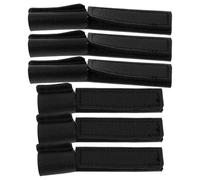 Alasum Manchons de Trombone en Pu Noir 6pcs Design Ergonomique et Installation Facile pour Protection Instrument de Musique et Confort