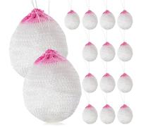 Alasum Manchons Lumineux en Rayonne Grosse Taille 15 Pièces Manteaux de Mèche de U pour Lanternes à Gaz Propane, Remplacement Solide pour Lampe Gaz Camping Extérieur Randonnée