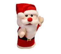 Alasum Marionnette à Doigt de Noël Père Noël en Peluche Douce, Marionnette à Main pour Garçon et Filles, Interactif de Conte de Fées, Accessoire Ludique pour Animation Parent-garçon