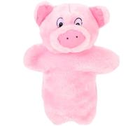 Alasum Marionnette à Main Cochon en Peluche 26 Cm, Éducatif pour Garçon et Filles, Marionnette Interactive pour Apprentissage du Langage et Développement Motricité Fine, D’éveil pour