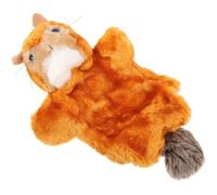 Alasum Marionnette Main Écureuil Peluche Douce Éducatif pour Garçon Fille Marionnette Racontant des Histoires Développement Créativité et Communication Parent-garçon Fille