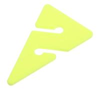 Alasum Marqueur de Plongée Triangulaire Jaune en Abs, Guide D'orientation Précis et Résistant pour Plongée Souterraine, Équipement Fiable pour Repérage sous-Marin