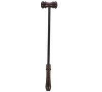 Alasum Marteau de Juge en Bois, Maillet Portable 1 Pièce, Accessoire pour Enchères et Usage Judiciaire, Finition Lisse Élégante, Léger, pour Bureau et Salle d'Audience