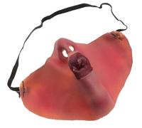 Alasum Masque Monstre en Latex Réaliste Bande Élastique pour Bal Masqué et Spectacles sur Scène, Accessoire Drôle pour Farces du Poisson D'avril