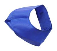 Alasum Masque Yeux de Chat Anti-Morsure, Calme, Nylon Bleu | Cache-œil pour Animaux, Design à Petit Trou et Sangle Adhésive, Portable pour Chiens et Chats