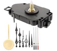 Alasum Mécanisme D'horloge en Plastique et Fer pour Réparation DIY D'aiguilles et Pendule, Kit Complet pour Mouvement D'horlogerie Murale