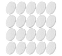 Alasum Mèches en Laine Céramique Rondes Noyau Isolant Résistant à Haute Température Lot de 20 Froide pour Cheminée Bioéthanol de Table Adapté pour Décor Maison