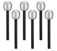 Alasum Microphones De Simulation D'Halloween Pour Enfants - 6 Accessoires De Cosplay Créatifs Pour Faire Semblant De Chanter Et De Parler Parfaits Pour Les Fêtes D'Halloween Les