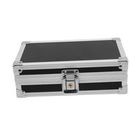 Alasum Mini Boîte à Outils en Aluminium Portable et Verrouillable | Rangement Compact pour Bureau ou Atelier, Coque Rigide, Poignée Intégrée, Espace Intérieur Ajustable, Noir