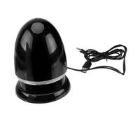 Alasum Mini-Enceinte Haut-Parleur D'ordinateur de Bureau USB 4,5 W en Abs, LED Colorées, Noir, pour Ordinateur Portable et PC de Bureau