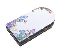 Alasum Mini Paravent Chinois en Acrylique Écran Décoratif Pliant de Bureau Finition Miroir Motif Chinois Décoration Nouvel an pour Espaces Professionnels et Dortoir