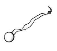 Alasum Miroir de Plongée Réglable 360° en Plastique et Verre avec Corde Ajustable, Accessoire de Sécurité Portable pour Plongée en Grotte et sous-Marine