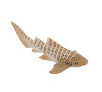 Alasum Modèle de Figure de Simulation Requin Zèbre M Taille en Plastique Sûr, Éducatif pour Garçon et Filles, Figurine Marine Réaliste, Outil Pédagogique pour Découverte Animaux Marins