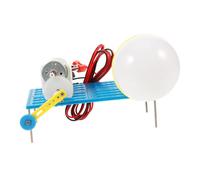 Alasum Modèle Réduit de Générateur Manuel à Monter Soi-même Manivelle, Kit Éducatif Scientifique en Bois pour Expériences, Pédagogique Portable pour Apprentissage et Couleur Aléatoire