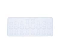 Alasum Moule à Chocolat pour Pâtisserie Créative Forme D'échecs Unique Découpe Complète et Bords Nets en Silicone et Décoration de Desserts