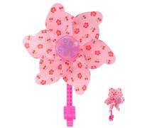 Alasum Moulinet à Vent Rotatif Léger pour Vélo Garçon et Filles Rubans Décoratifs Colorés, Accessoire Créatif de Guidon pour Trottinette et Vélo, Ornement Joyeux pour Décoration