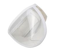 Alasum Muselière Transparente pour Chaton Domestique Pratique Respirante en Plastique Souple m pour Toilettage Bain Administration Remède Animaux